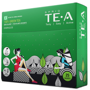 سبيرج شاي أخضر نقي 100% - عبوة من 25 قطعة (كرتون)