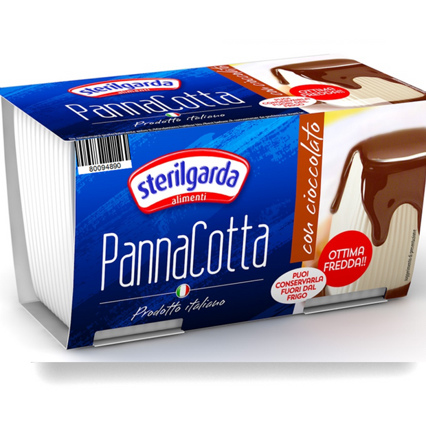 Sterilgarda Italian Yogurt PannaCotta With Chocolate Flavor